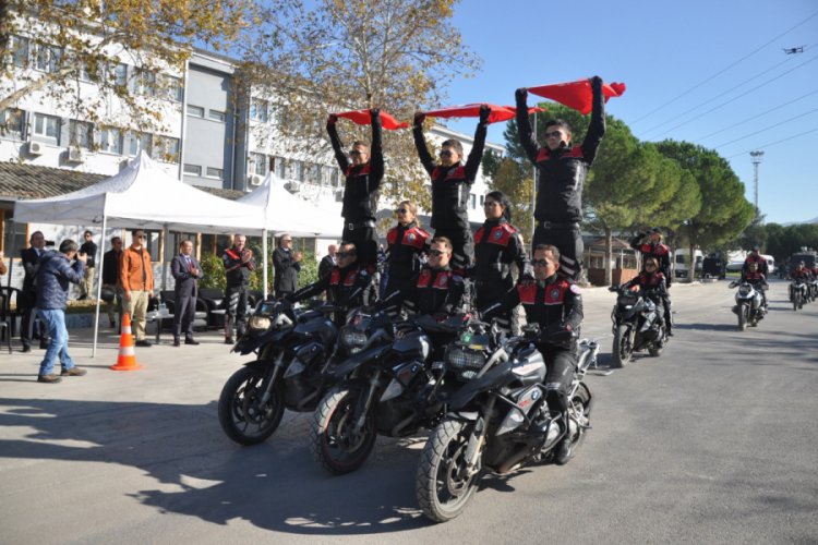 Fethi Sekin'in motosikleti hi&ccedil; kullanılmıyordu, ilk kez t&ouml;rene getirildi
