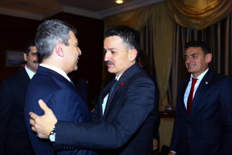 Tek millet, &uuml;&ccedil; devlet tarım bakanları Bak&uuml;'de bir araya geldi