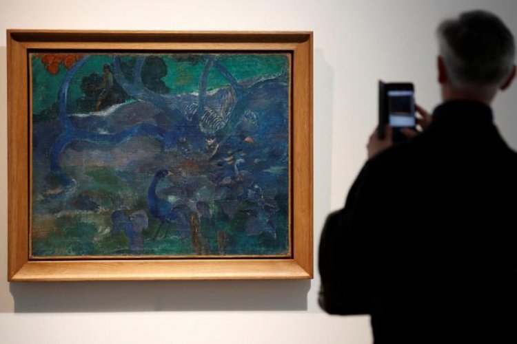 Paul Gauguin'e ait tablo 9 bu&ccedil;uk milyon euroya alıcı buldu