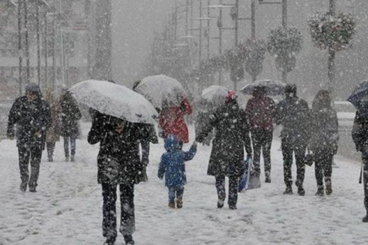 Meteorolojiden kar yağışı uyarısı