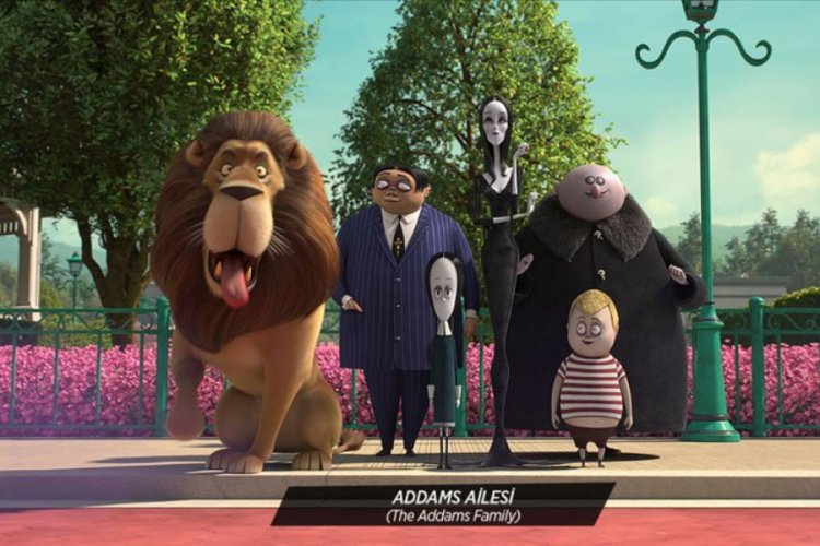 'Addams Ailesi' animasyon filmiyle sevenleriyle buluşuyor