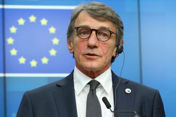 AP Başkanı Sassoli: T&uuml;rk h&uuml;k&uuml;metine maddi yardımda bulunmuyoruz