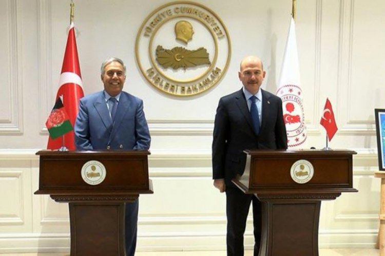 Afgan bakandan S&uuml;leyman Soylu'ya ziyaret