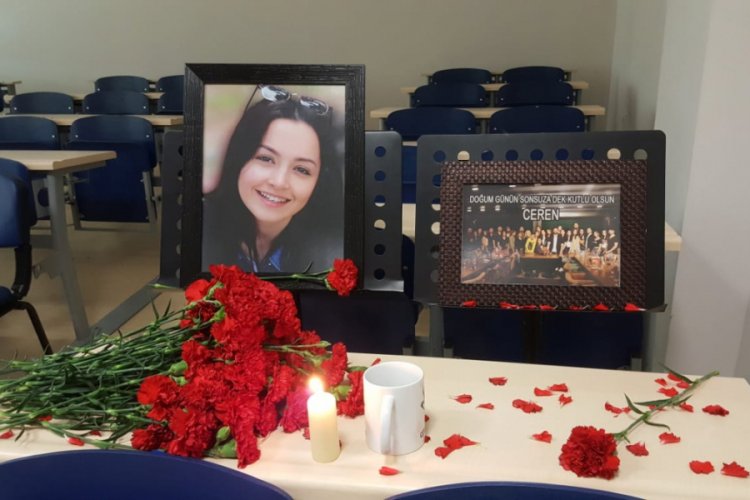 Ceren &Ouml;zdemir'in sınıfında g&ouml;zyaşları sel oldu