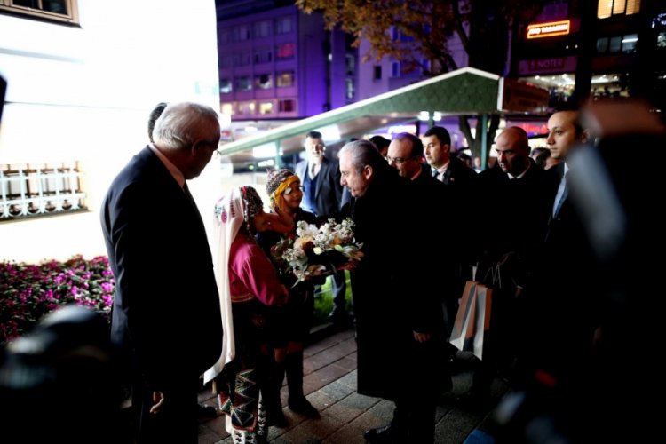 TBMM Başkanı Şentop, Bursa'da esnaf ziyareti yaptı