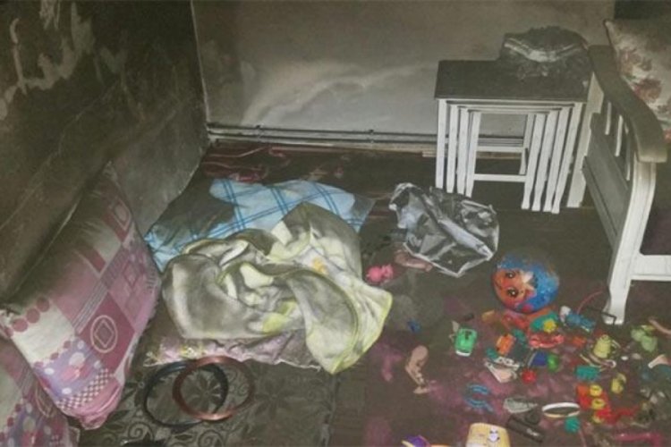 Kayseri'de, yangın &ccedil;ıkan evdeki iki k&uuml;&ccedil;&uuml;k kardeş &ouml;ld&uuml;