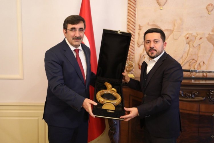 AK Parti Genel Başkan Yardımcısı Cevdet Yılmaz, Nevşehir Belediyesi'nde
