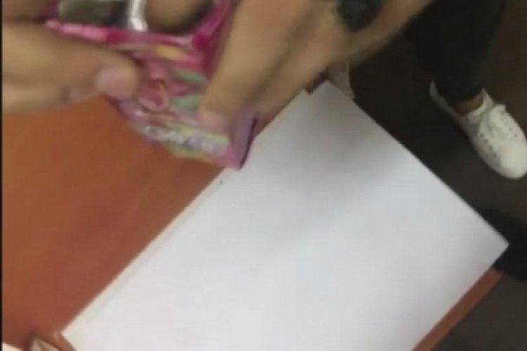Meyve suyu kutularından uyuşturucu &ccedil;ıktı