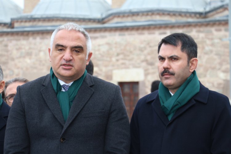 Bakan Kurum ve Bakan Ersoy 'Vefa Vakti' y&uuml;r&uuml;y&uuml;ş&uuml;ne katıldı