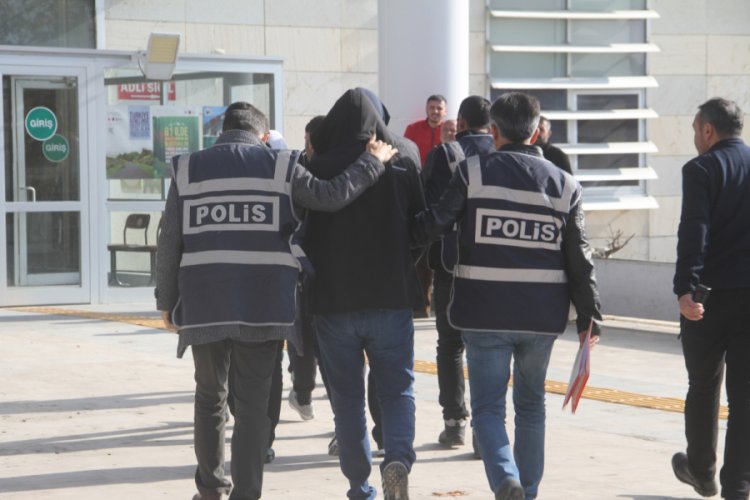 Hırsızlık operasyonunda 10 ş&uuml;pheli adliyeye sevk edildi