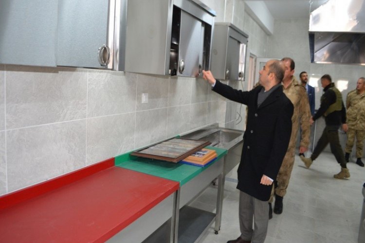 Sason Acar Karakolu'na modern hizmet binası yapıldı