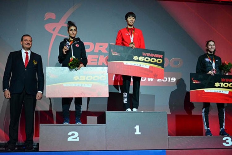 Bursa, Hatice K&uuml;bra ile Olimpiyat kotası almaya hak kazandı