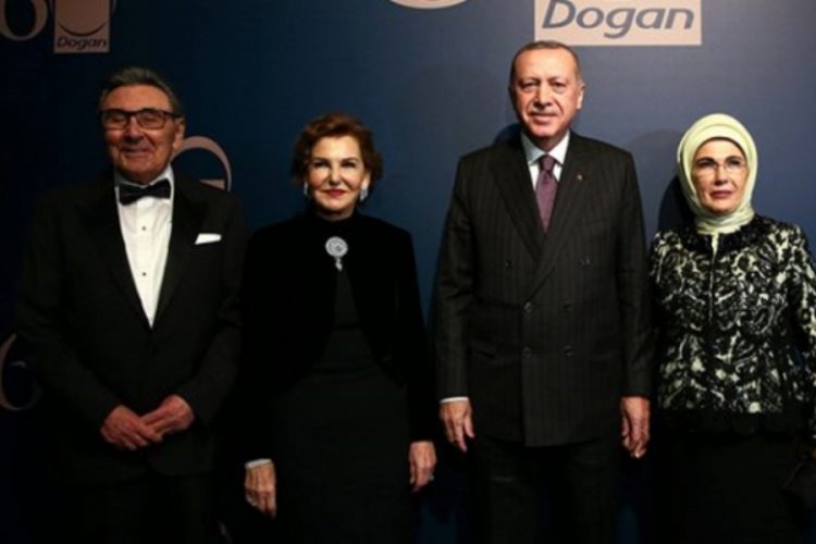 Cumhurbaşkanı Erdoğan'dan Aydın Doğan'a teşekkür