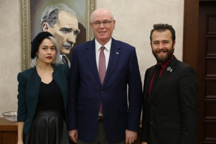 Kent ve &Ccedil;evre Hukuku Komisyonu Başkan Kurt'u ziyaret etti