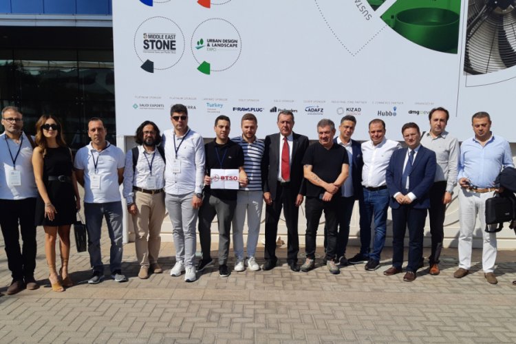 Bursalı inşaat ve yapı sekt&ouml;r&uuml; temsilcileri Dubai'de