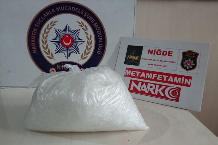 Niğde'de uyuşturucu operasyonu: 2 g&ouml;zaltı