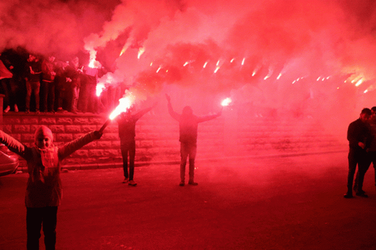 Kayserispor'a "meşaleli" destek