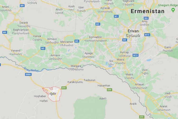 Iğdır'ı Ermenistan'ın şehri olarak g&ouml;steren televizyon kanalına tepki