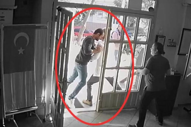 Doktora kafa atan saldırgan yakalandı