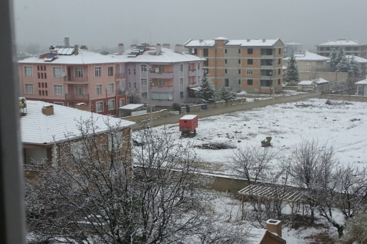 Kulu'ya mevsimin ilk karı d&uuml;şt&uuml;
