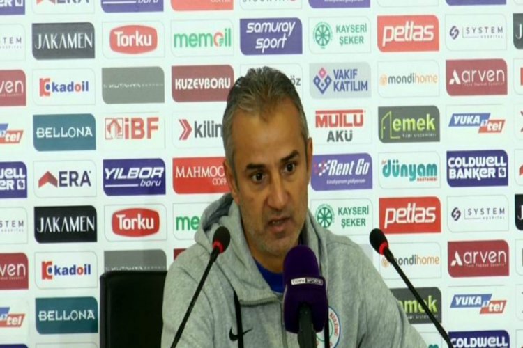 İsmail Kartal: "Bug&uuml;n sadece gol&uuml; bulamadık"