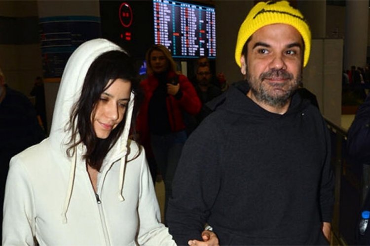 Beren Saat ve eşi Kenan Doğulu, T&uuml;rkiye'ye d&ouml;nd&uuml;