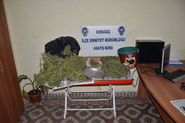 Uyuşturucu operasyonunda bir kişi g&ouml;zaltına alındı