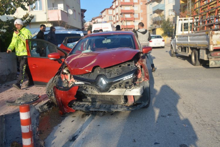 Zincirleme trafik kazası meydana geldi