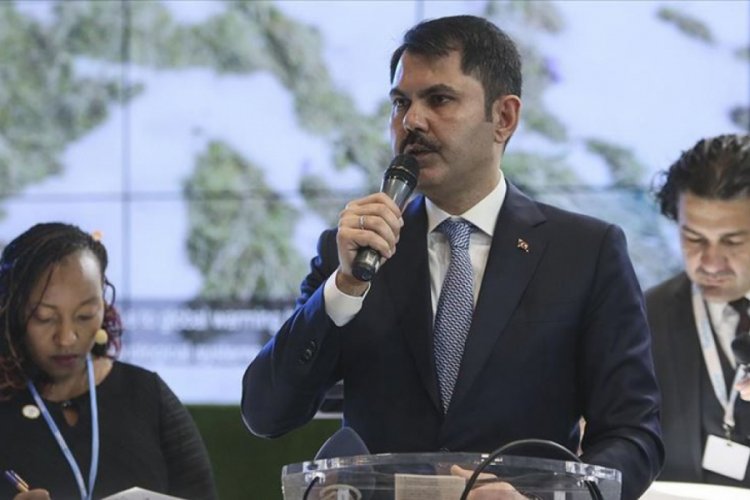 Bakan Kurum: İklim değişikliğiyle m&uuml;cadele i&ccedil;in şehirlerin d&ouml;n&uuml;şmesi gerekli