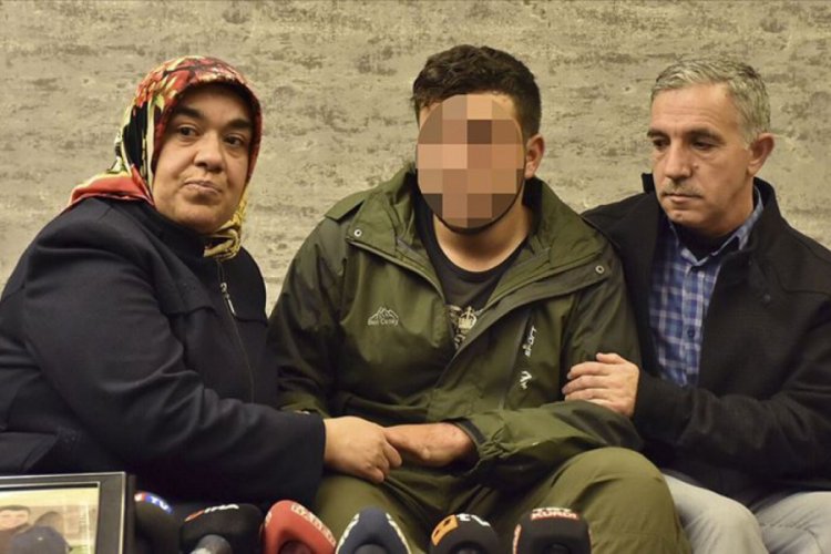 Hatice anne 4 yıllık hasretin ardından oğlu ile kucaklaştı