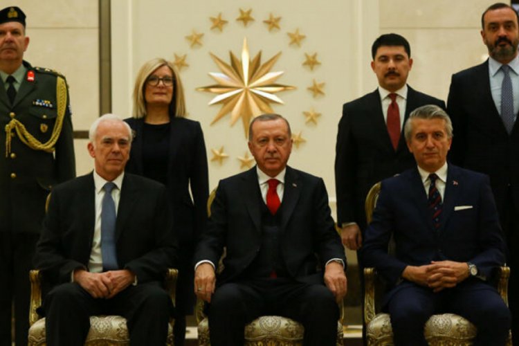 Cumhurbaşkanı Erdoğan, Yunanistan B&uuml;y&uuml;kel&ccedil;isini kabul etti