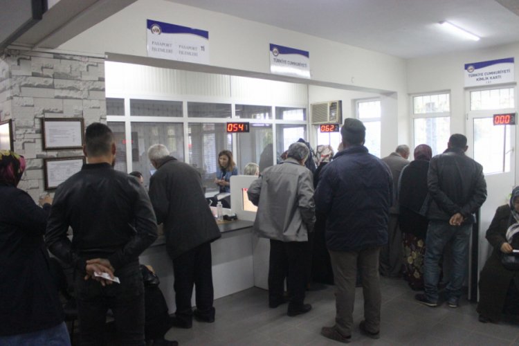 Haberini duyan N&uuml;fus M&uuml;d&uuml;rl&uuml;ğ&uuml;ne koştu