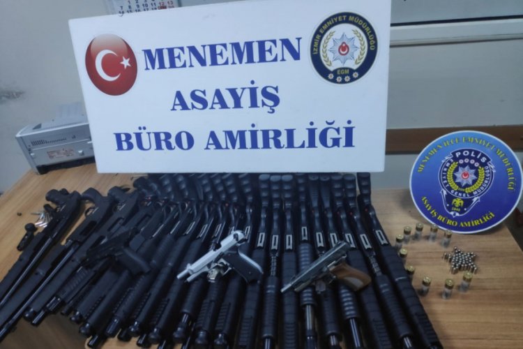 Silah ka&ccedil;ak&ccedil;ılığı operasyonuna 1 g&ouml;zaltı