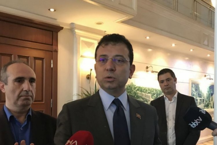 Ekrem İmamoğlu: Bu bir dayatmadır, beni bir kişi ikna edemez