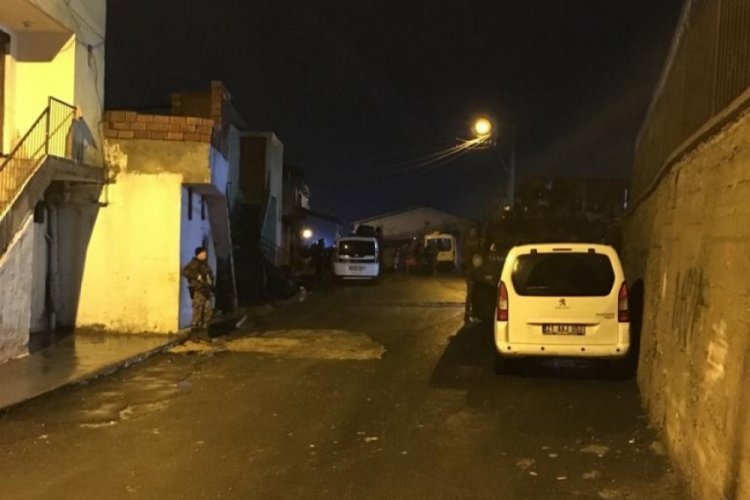 Zırhlı aracın ge&ccedil;işi sonrası patlama meydana geldi!