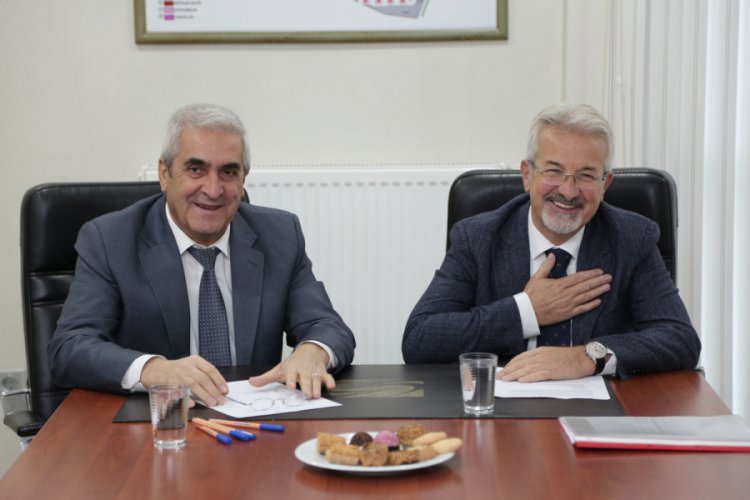 Bursa Nil&uuml;fer Belediye Başkanı Erdem'den Beşevler Sanayi Sitesi ve NİLTİM'e ziyaret