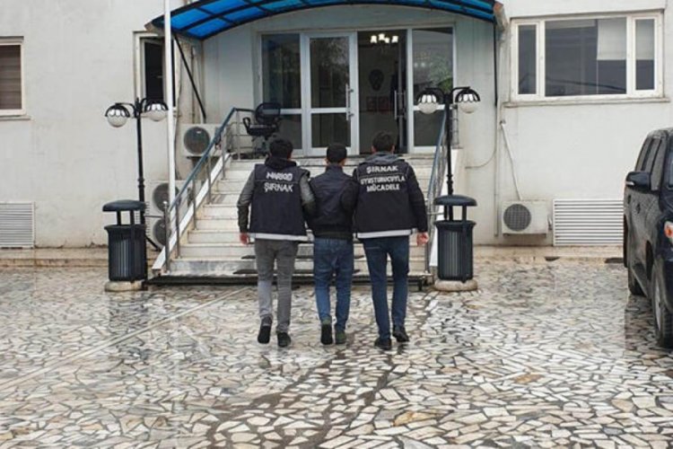 Silopi'de uyuşturucuya tutuklama
