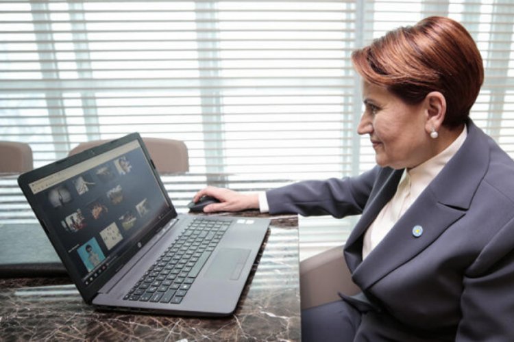 Meral Akşener, AA'nın yılın fotoğrafları oylamasına katıldı