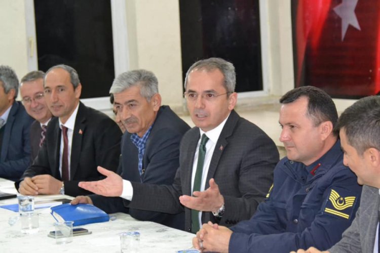 Kaymakam muhtarların sorunlarını dinledi