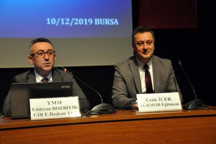 Yıldırım Bozbıyık, Bursalı muhasebeciler ile bir araya geldi