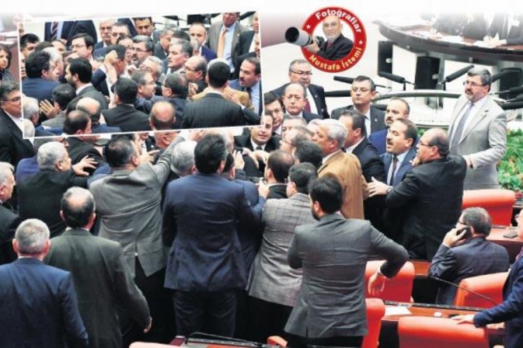 TBMM Genel Kurul'da gerginlik yaşandı