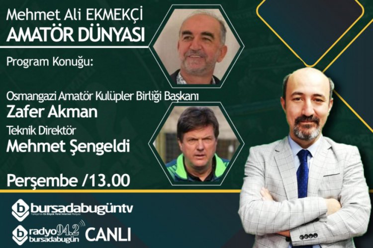 Mehmet Ali Ekmek&ccedil;i ile Amat&ouml;r D&uuml;nyası (Zafer Akman)