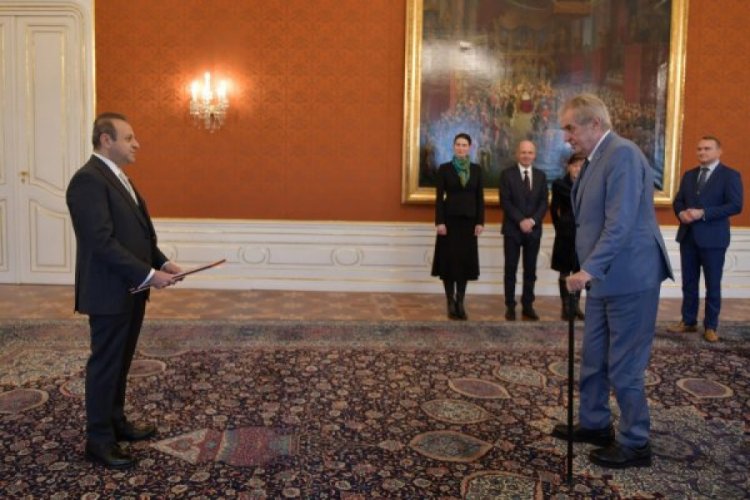 Egemen Bağış, g&uuml;ven mektubunu sundu