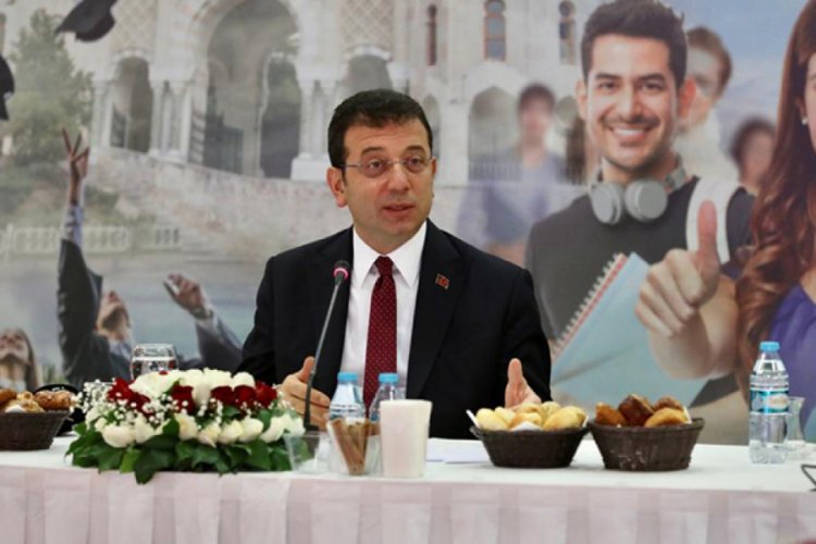 İmamoğlu, 55 &uuml;niversitenin rekt&ouml;r&uuml;yle bir araya geldi