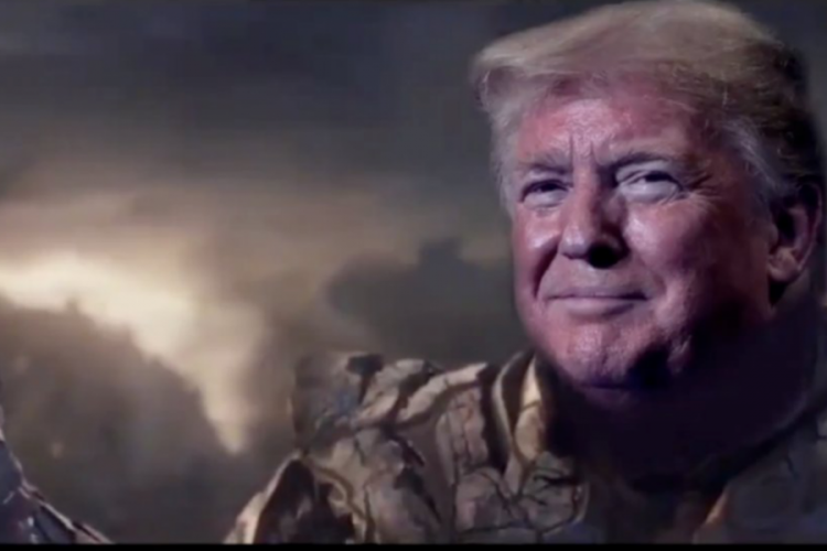 Thanos'un yaratıcısından Trump'ın kampanya videosuna tepki