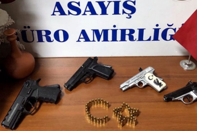 Silah ka&ccedil;ak&ccedil;ılığı ş&uuml;phelisi tutuklandı