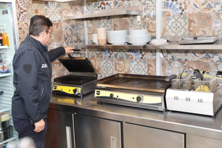 Bursa Mudanya'da kafe ve oyun salonlarına denetim
