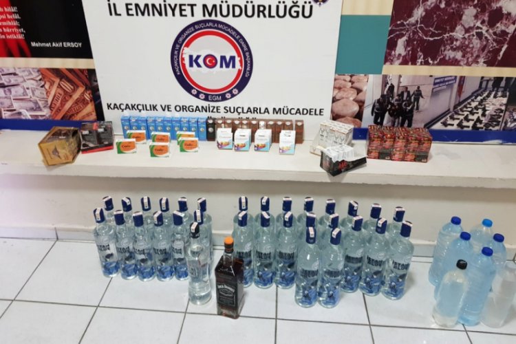 Yılbaşı &ouml;ncesi sahte i&ccedil;ki operasyonu: 4 g&ouml;zaltı