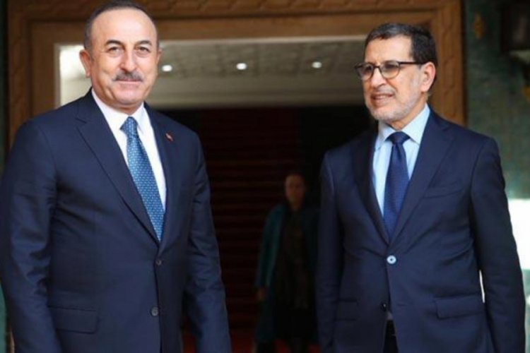 Çavuşoğlu, Fas Başbakanı Osmani ile görüştü