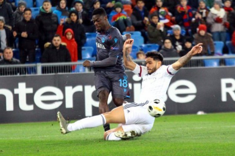 Trabzonspor, Avrupa'ya 1 puanla veda etti